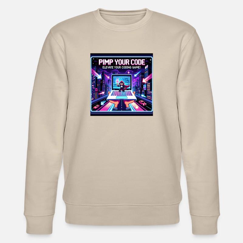 PimpYourCode - Sweat bio CHANGER Stanley/Stella Unisexe - beige