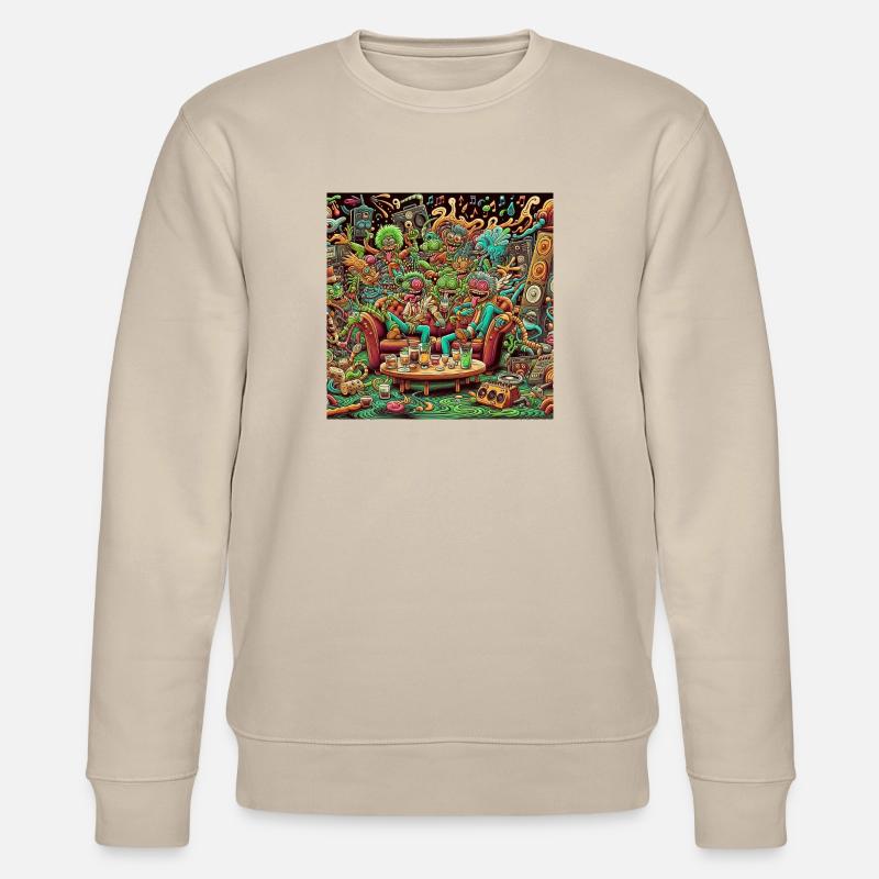 Qu’est-ce que c’est ? - Sweat bio CHANGER Stanley/Stella Unisexe - beige