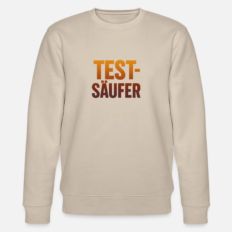 Test Saeufer - Stanley/Stella Unisex Bio-Sweatshirt CHANGER  - Beige