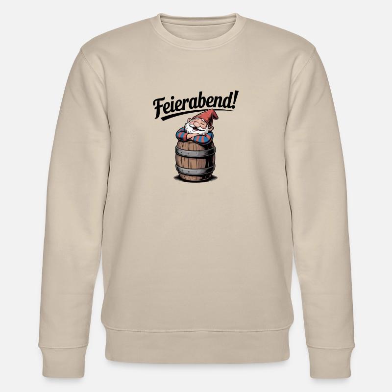 Feierabend - Stanley/Stella Unisex Bio-Sweatshirt CHANGER  - Beige