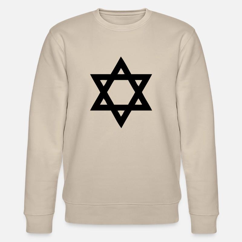 étoile de David - Sweat bio CHANGER Stanley/Stella Unisexe - beige