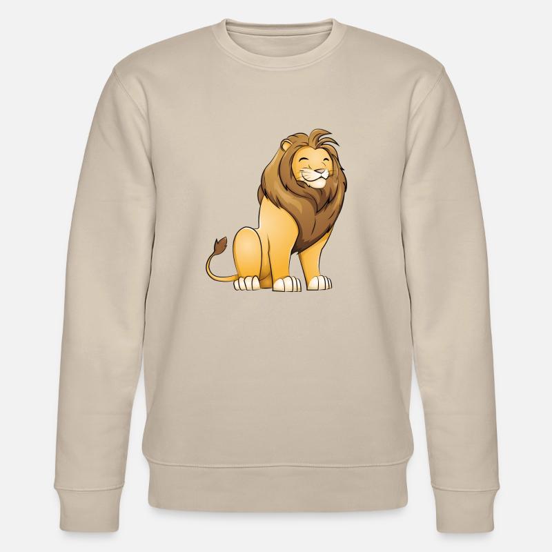 Löwe - Stanley/Stella Unisex Bio-Sweatshirt CHANGER  - Beige