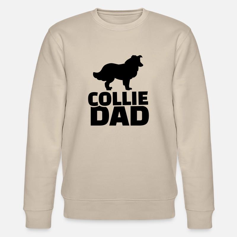 Collie Dad - Sweat bio CHANGER Stanley/Stella Unisexe - beige