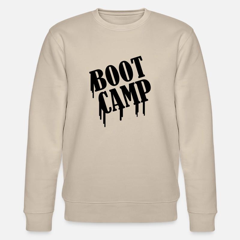 boot_camp - Stanley/Stella Unisex Bio-Sweatshirt CHANGER  - Beige