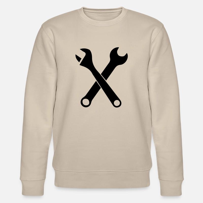 Clé à outils - Sweat bio CHANGER Stanley/Stella Unisexe - beige