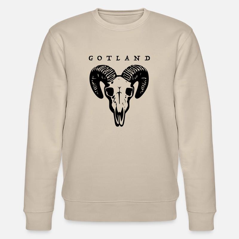 Gotland - Stanley/Stella Unisex Bio-Sweatshirt CHANGER  - Beige