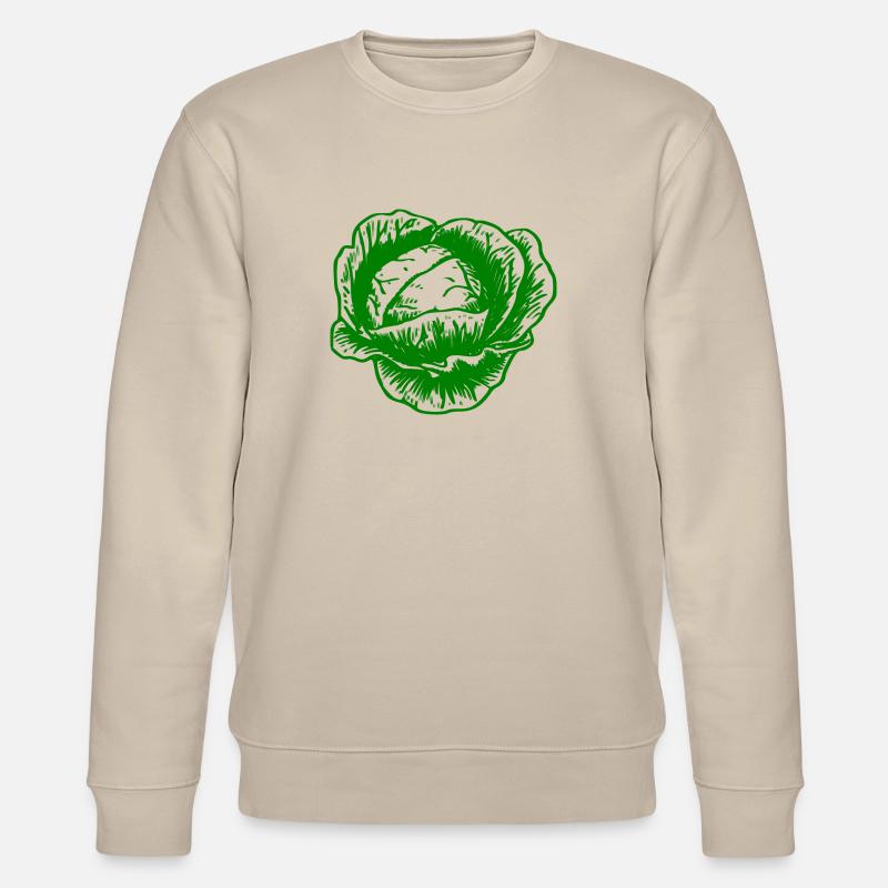 chou-fleur du chou-fleur légume Halloween - Sweat bio CHANGER Stanley/Stella Unisexe - beige