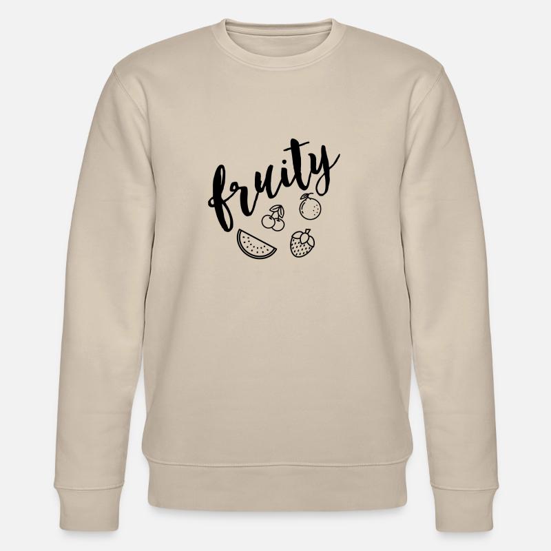 Fruity - Stanley/Stella Unisex Bio-Sweatshirt CHANGER  - Beige