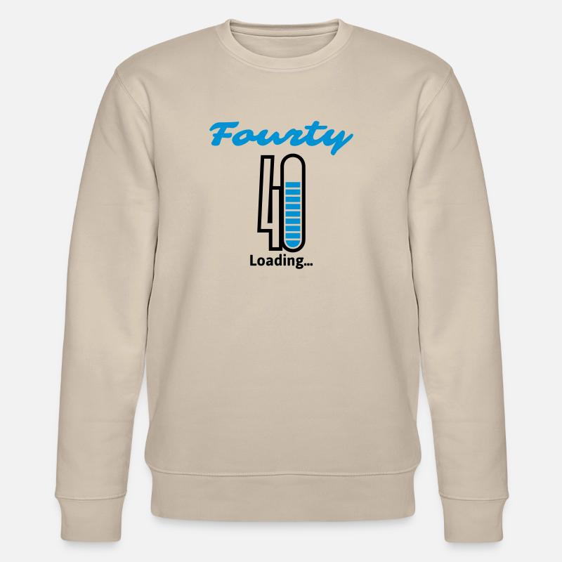 Fourty Loading ... - Stanley/Stella CHANGER Unisex Organic Sweatshirt - beige