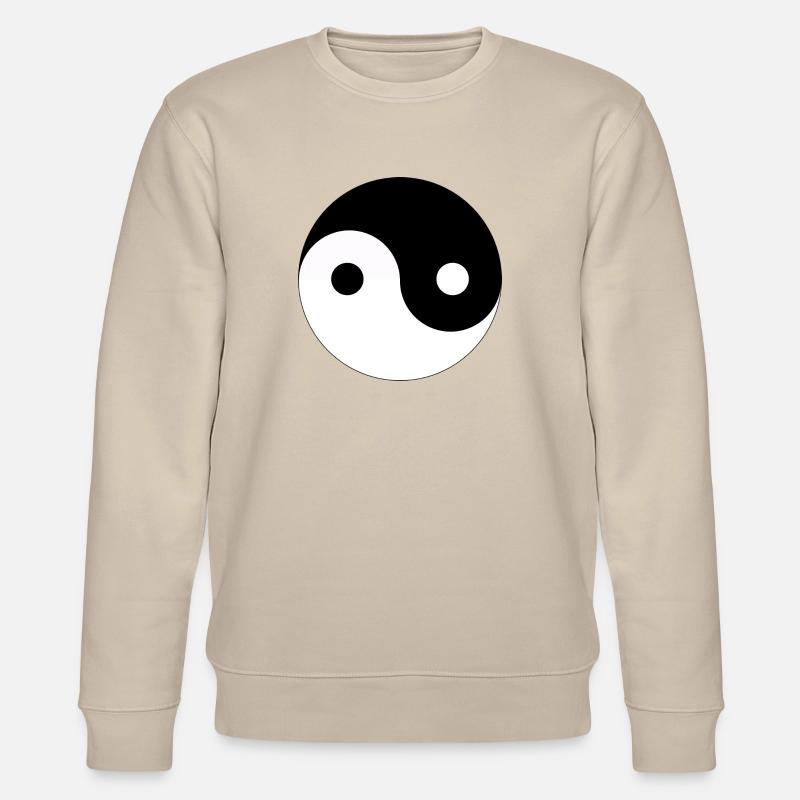 Yin Yang - Stanley/Stella Unisex Bio-Sweatshirt CHANGER  - Beige