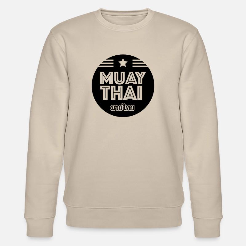 Muay Thai - Stanley/Stella Unisex Bio-Sweatshirt CHANGER  - Beige
