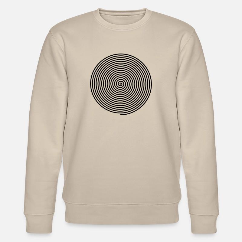 spirale hypnose - Sweat bio CHANGER Stanley/Stella Unisexe - beige