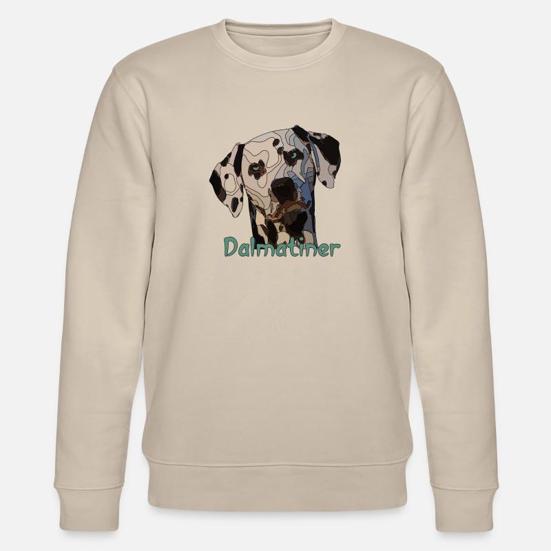 dalmatiner - Stanley/Stella Unisex Bio-Sweatshirt CHANGER  - Beige