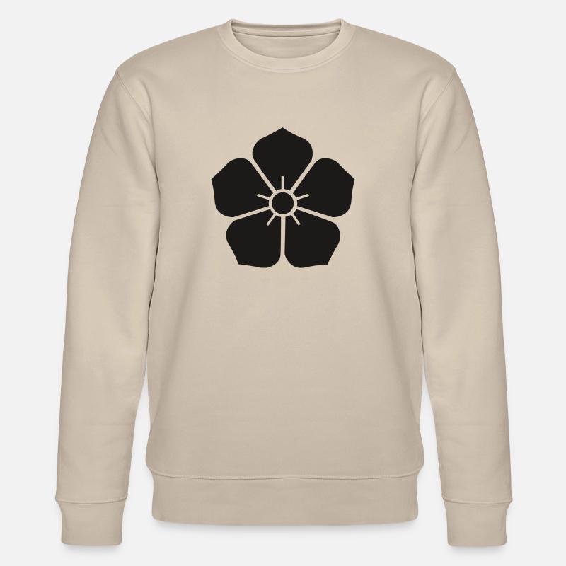 Symbole fleur - Sweat bio CHANGER Stanley/Stella Unisexe - beige