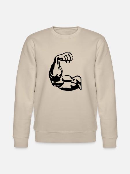 Biceps - Sweat bio CHANGER Stanley/Stella Unisexe - beige