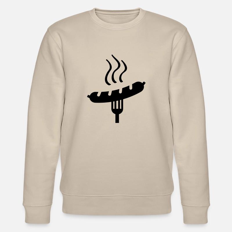 wurst_grill_ak1 - Sweat bio CHANGER Stanley/Stella Unisexe - beige