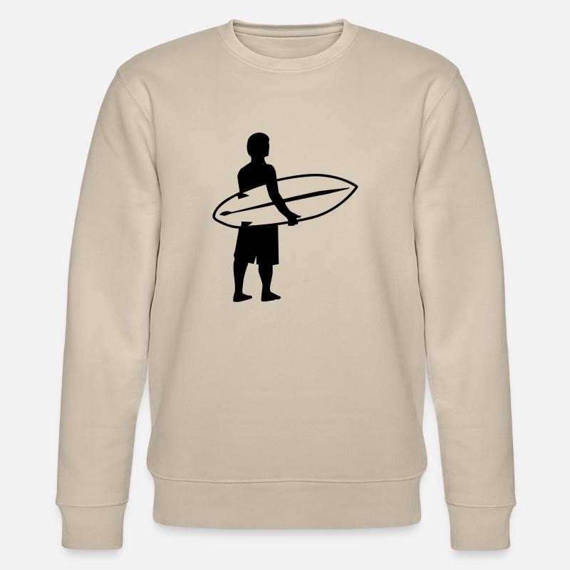 Surfer - Stanley/Stella Unisex Bio-Sweatshirt CHANGER  - Beige