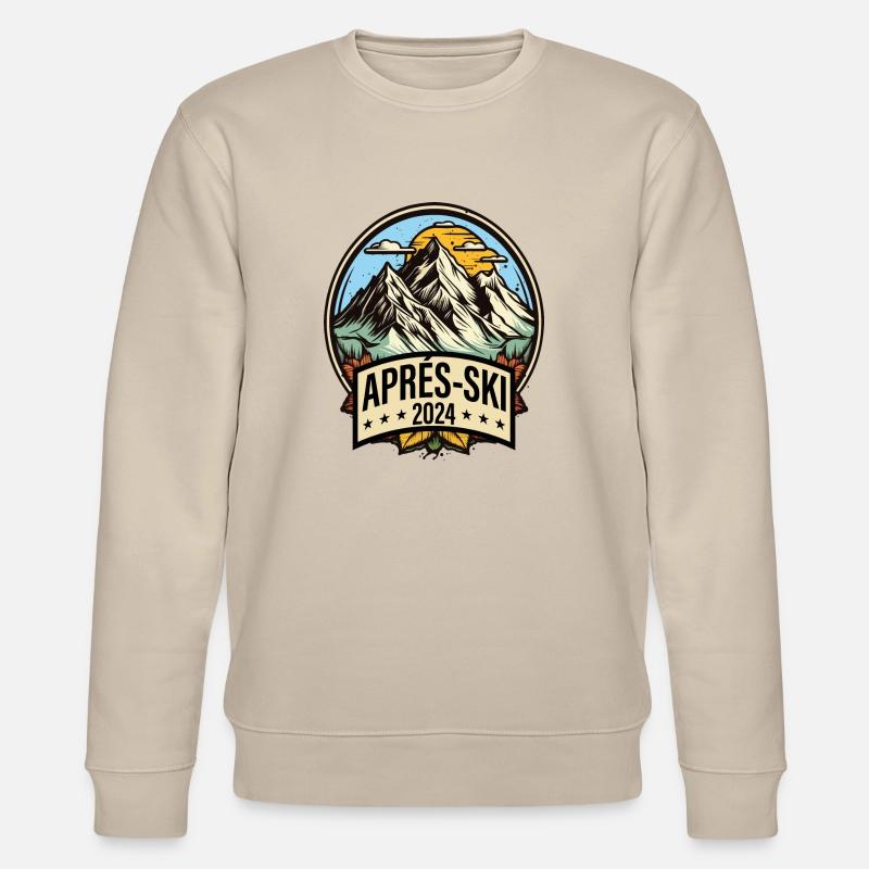 apres ski - Stanley/Stella Unisex Bio-Sweatshirt CHANGER - Beige