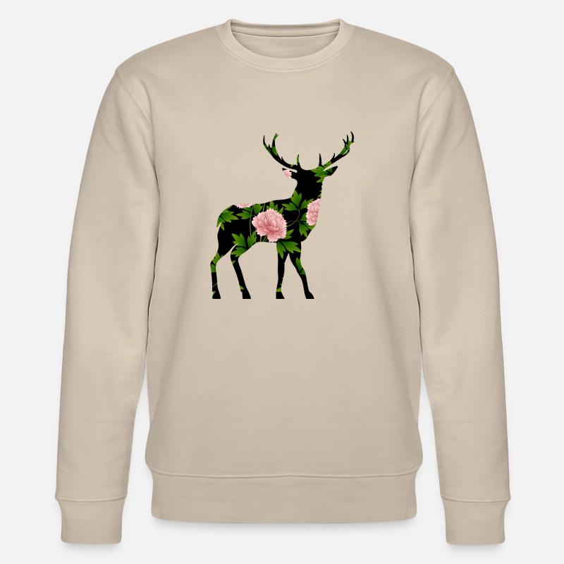 Hirsch - Stanley/Stella Unisex Bio-Sweatshirt CHANGER  - Beige