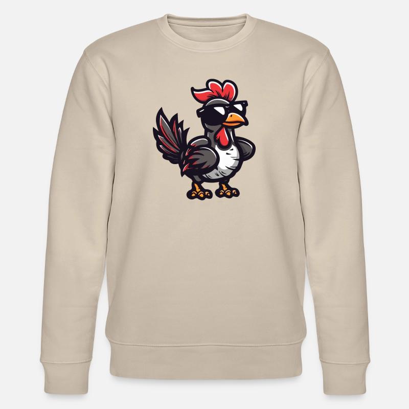 Truthan Comic Cool - Stanley/Stella CHANGER Unisex Organic Sweatshirt - beige