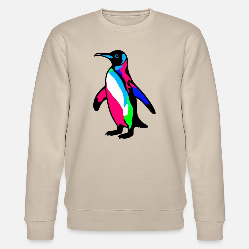 Penguin - Stanley/Stella CHANGER Unisex Organic Sweatshirt - beige