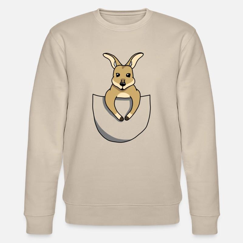 Kaenguru - Stanley/Stella Unisex Bio-Sweatshirt CHANGER  - Beige