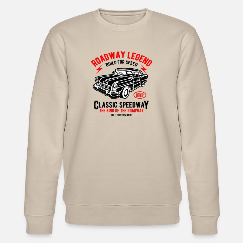 Roadway Legend - Stanley/Stella Unisex Bio-Sweatshirt CHANGER  - Beige