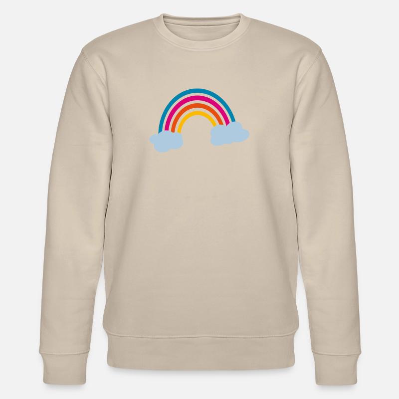 REGENBOGEN - Stanley/Stella Unisex Bio-Sweatshirt CHANGER  - Beige