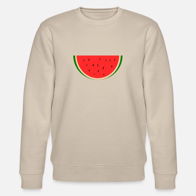 Wassermelone - Stanley/Stella Unisex Bio-Sweatshirt CHANGER  - Beige