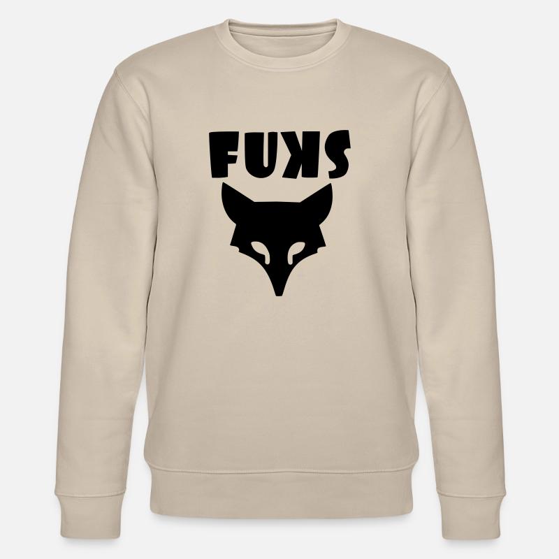 fuchs black label - Stanley/Stella Unisex Bio-Sweatshirt CHANGER  - Beige