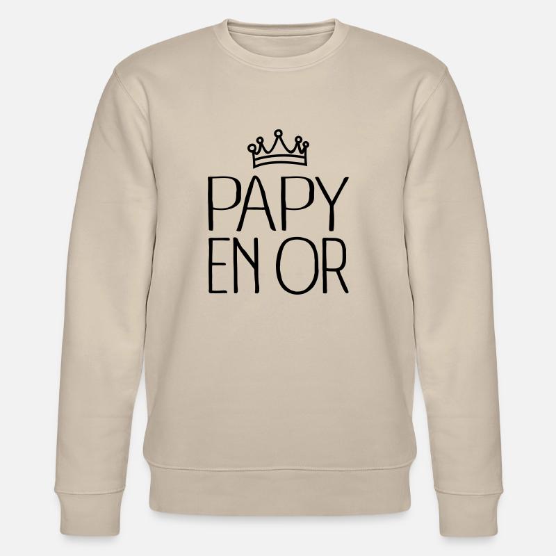 Papy En Or - Sweat bio CHANGER Stanley/Stella Unisexe - beige
