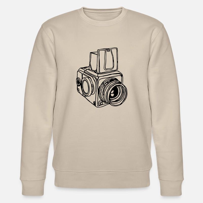 Fotokamera - Stanley/Stella Unisex Bio-Sweatshirt CHANGER  - Beige