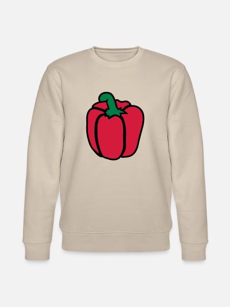 Bell pepper - Stanley/Stella CHANGER Unisex Organic Sweatshirt - beige