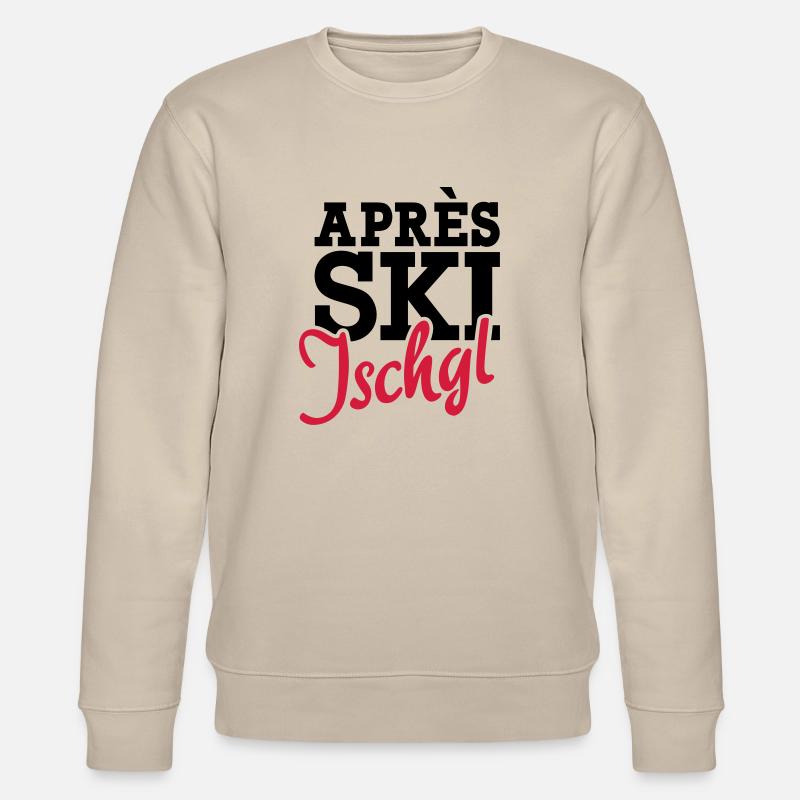 Apres Ski Ischgl - Stanley/Stella CHANGER Unisex Organic Sweatshirt - beige