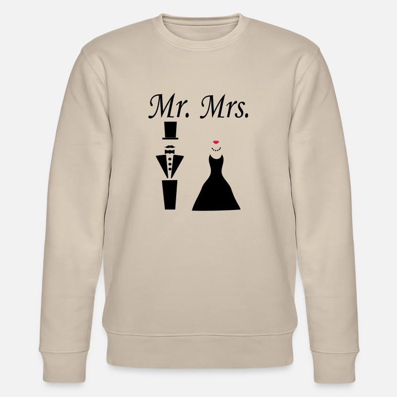 mrmrs_222 - Stanley/Stella Unisex Bio-Sweatshirt CHANGER  - Beige