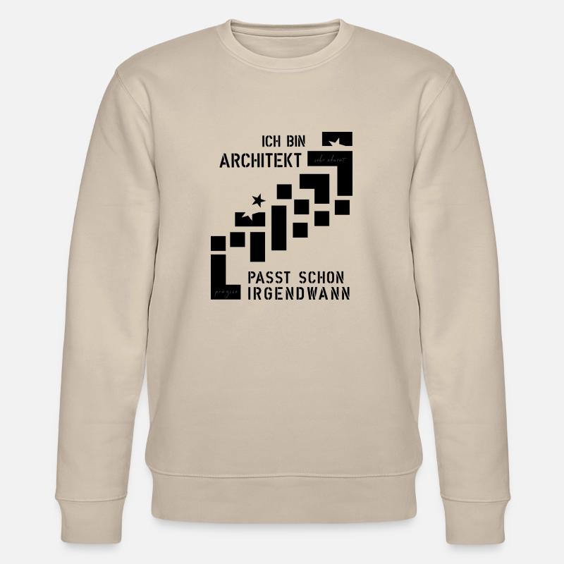 Architecte - Sweat bio CHANGER Stanley/Stella Unisexe - beige