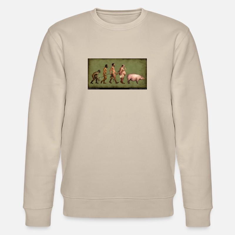 Evolution - Stanley/Stella Unisex Bio-Sweatshirt CHANGER  - Beige