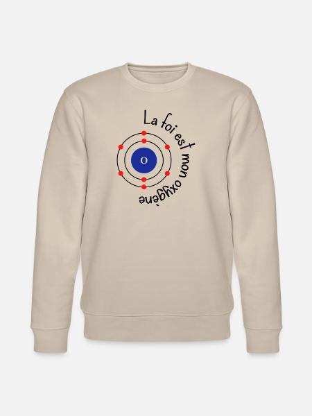 Foi oxygène - Sweat bio CHANGER Stanley/Stella Unisexe - beige
