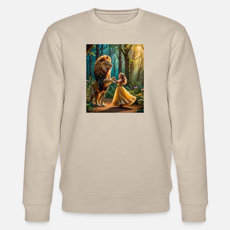 Aventure dans la jungle - Sweat bio CHANGER Stanley/Stella Unisexe - beige