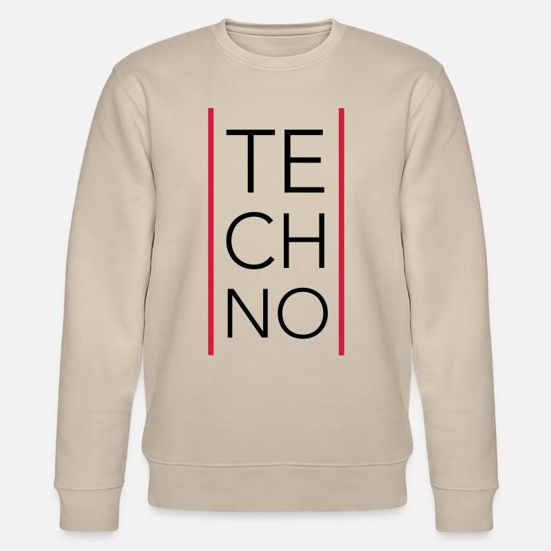 Techno - Stanley/Stella Unisex Bio-Sweatshirt CHANGER  - Beige