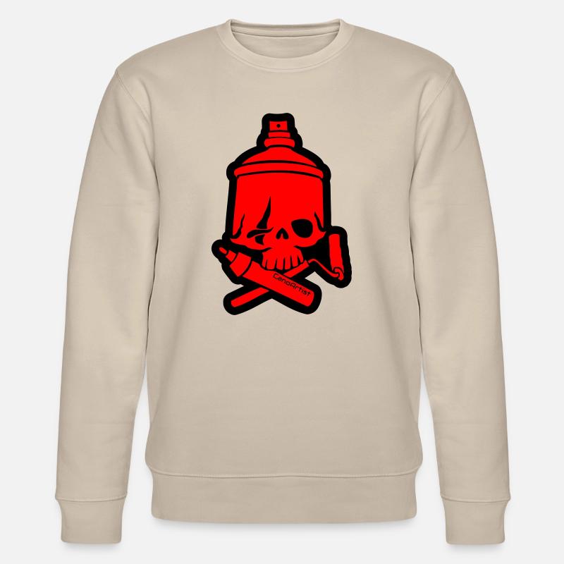 SkullCan Cano - Sweat bio CHANGER Stanley/Stella Unisexe - beige