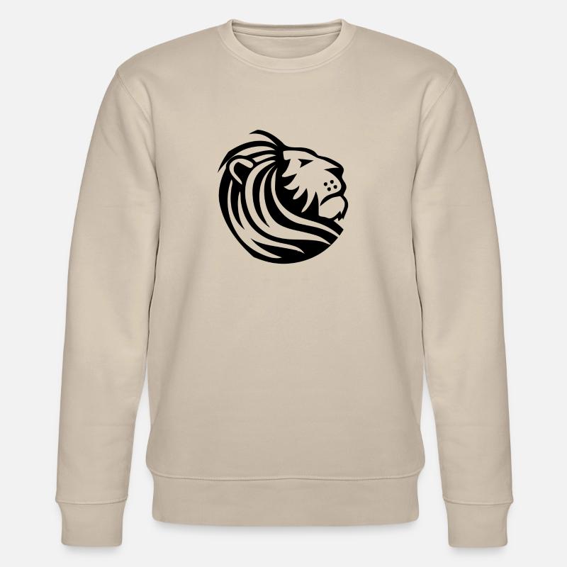 Löwe! - Stanley/Stella Unisex Bio-Sweatshirt CHANGER  - Beige
