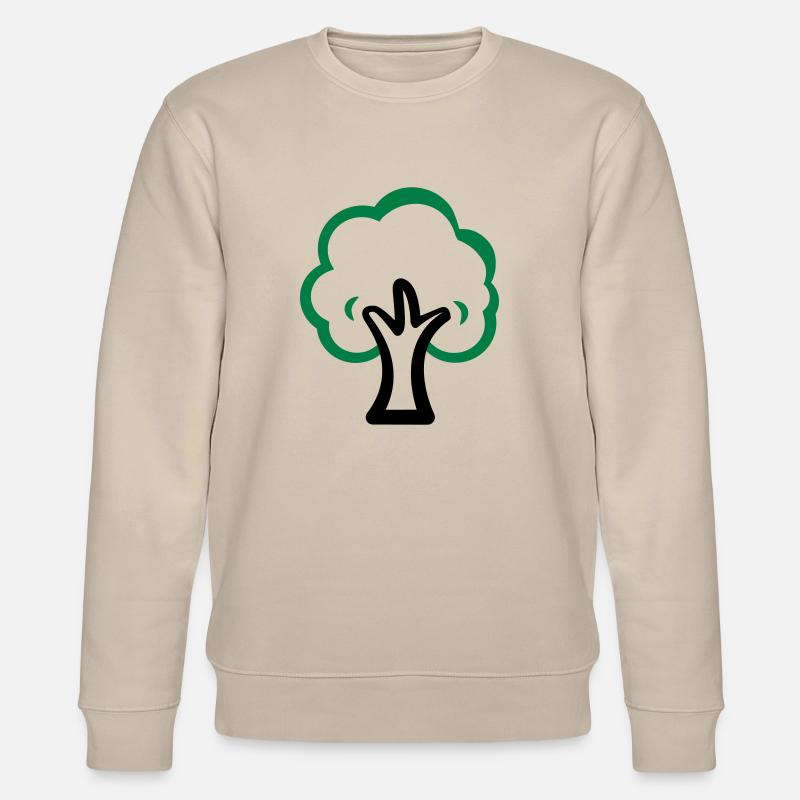 baum - Stanley/Stella Unisex Bio-Sweatshirt CHANGER  - Beige