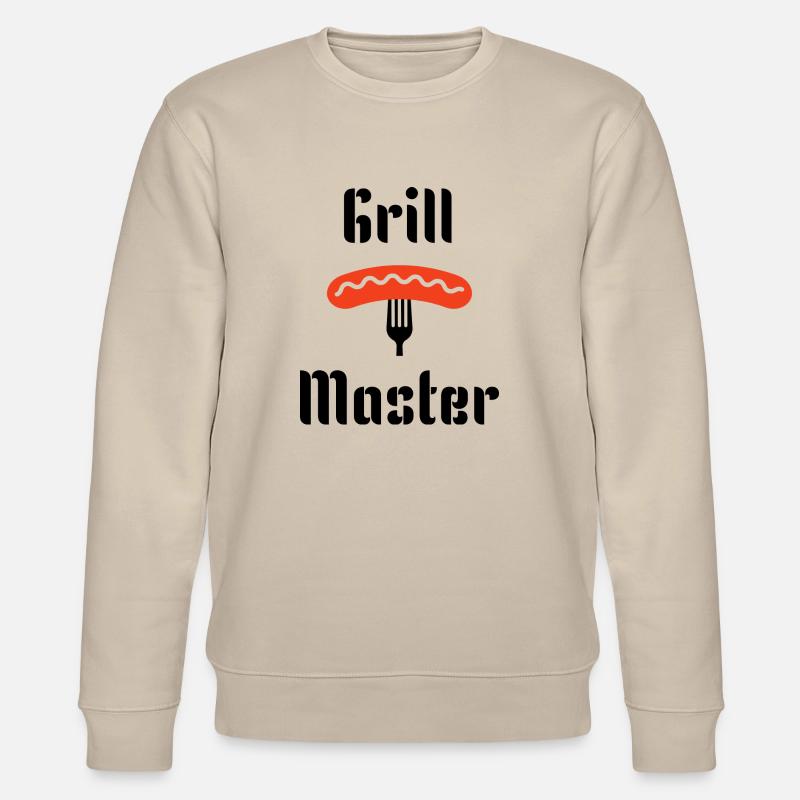 grill master2 - Stanley/Stella Unisex Bio-Sweatshirt CHANGER  - Beige