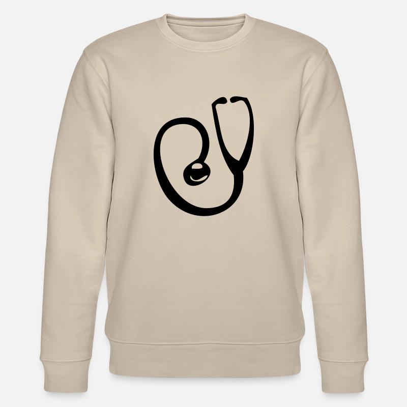 stethoscope medecin docteur intrument - Sweat bio CHANGER Stanley/Stella Unisexe - beige