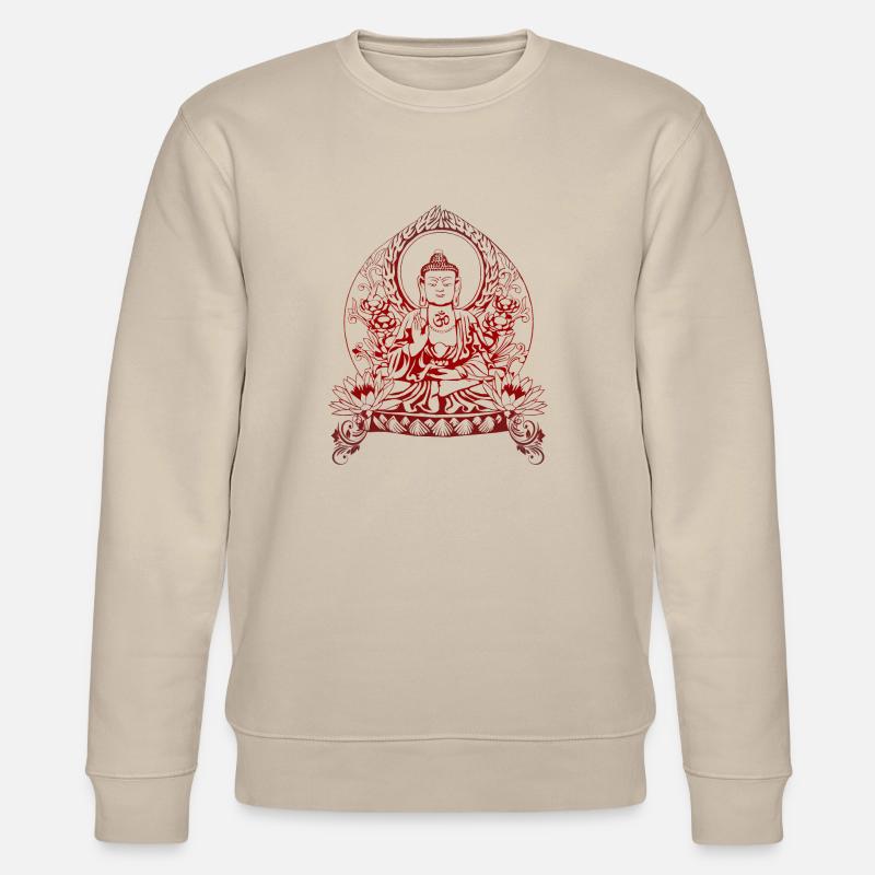 Gautama Buddha - Stanley/Stella Unisex Bio-Sweatshirt CHANGER  - Beige