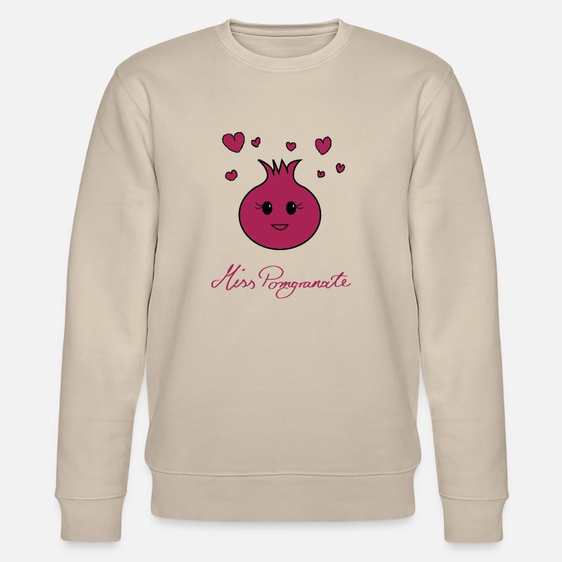 Granatapfel - Stanley/Stella Unisex Bio-Sweatshirt CHANGER  - Beige