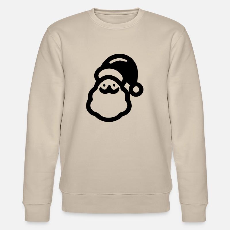 Weihnachtsmann - Stanley/Stella Unisex Bio-Sweatshirt CHANGER  - Beige