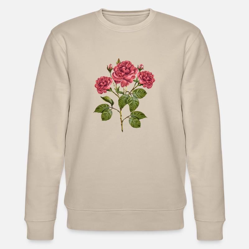 Fleur - Sweat bio CHANGER Stanley/Stella Unisexe - beige