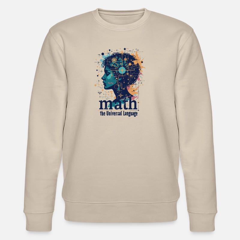 MATHEMATIK - Stanley/Stella Unisex Bio-Sweatshirt CHANGER  - Beige